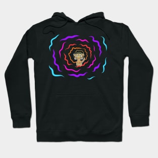 Psychic Hypno Cat Third Eye Power Hoodie